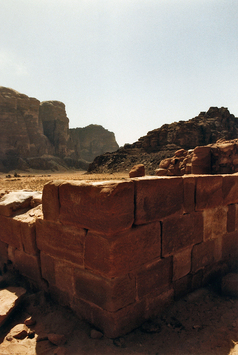 Vorschaubild Wadi Rum, Nabatäischer Tempel